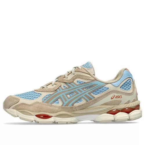 ASICS Gel-NYC Harbor Blue Wood Crepe alacsony szárú sneaker – termékfotó, oldalnézet