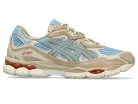 ASICS Gel-NYC Harbor Blue Wood Crepe alacsony szárú sneaker – termékfotó, oldalnézet