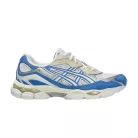 ASICS Gel-NYC White Blue Coast alacsony szárú sneaker – termékfotó, oldalnézet