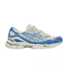 ASICS Gel-NYC White Blue Coast alacsony szárú sneaker – termékfotó, oldalnézet