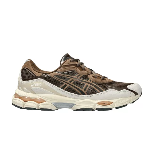ASICS Gel NYC Brown Storm Black Coffee férfi alacsony szárú utcai sneaker barna