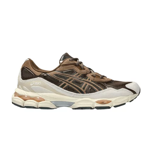 ASICS Gel NYC Brown Storm Black Coffee férfi alacsony szárú utcai sneaker barna