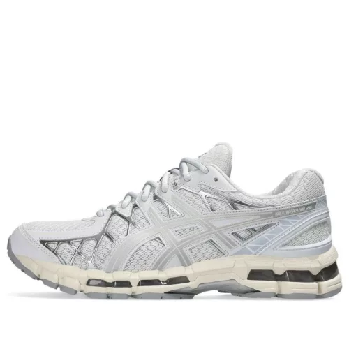 ASICS Gel-Kayano 20 White Pure Silver alacsony szárú sneaker – termékfotó, oldalnézet