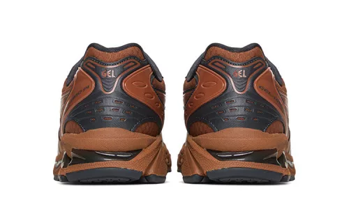 ASICS Gel-Kayano 14 Earthenware Pack Rusty Brown alacsony szárú sneaker – termékfotó, oldalnézet