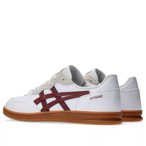 ASICS Skyhand OG White Brisket Red Gum alacsony szárú sneaker – termékfotó, oldalnézet
