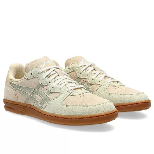 ASICS Skyhand OG Marzipan Dried Leaf Green alacsony szárú sneaker – termékfotó, oldalnézet