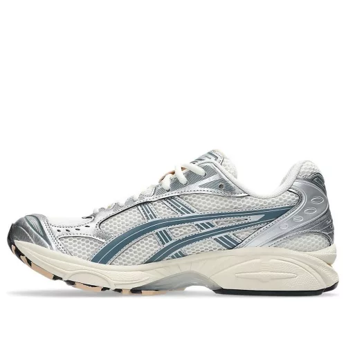 ASICS Gel-Kayano 14 Birch Pure Silver Teal Gold sneaker – termékfotó, oldalnézet