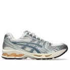 ASICS Gel-Kayano 14 Birch Pure Silver Teal Gold sneaker – termékfotó, oldalnézet