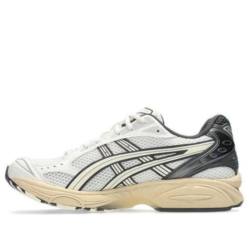 ASICS Gel-Kayano 14 Cream Obsidian Grey alacsony szárú sneaker – termékfotó, oldalnézet