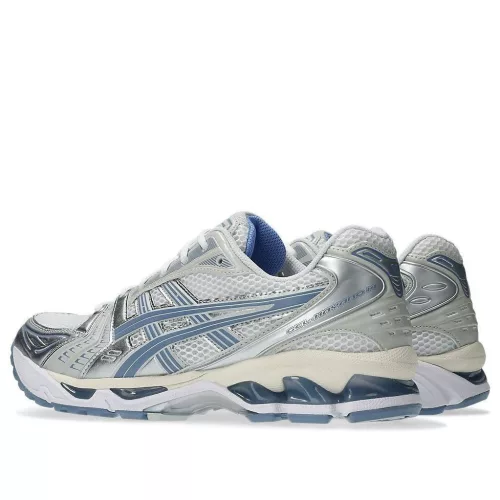 ASICS Gel-Kayano 14 White Light Navy alacsony szárú sneaker – termékfotó, oldalnézet