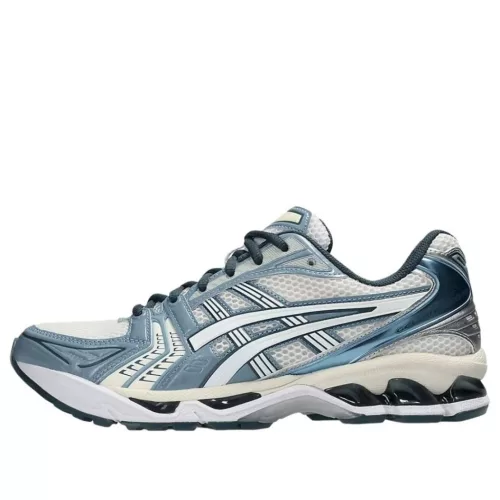 ASICS Gel-Kayano 14 Cream Raw Indigo alacsony szárú sneaker – termékfotó, oldalnézet