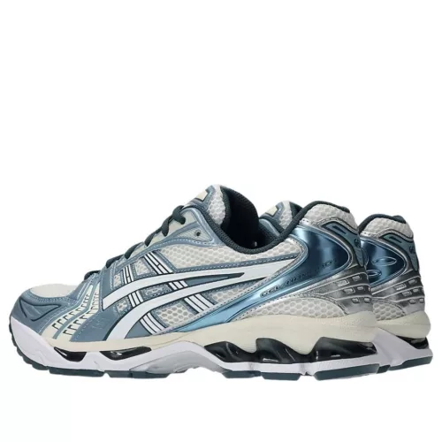 ASICS Gel-Kayano 14 Cream Raw Indigo alacsony szárú sneaker – termékfotó, oldalnézet