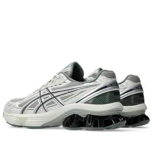 ASICS Gel-Kinetic Fluent Seal Grey Pure Silver alacsony szárú sneaker – termékfotó, oldalnézet