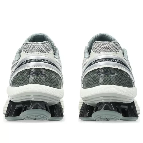 ASICS Gel-Kinetic Fluent Seal Grey Pure Silver alacsony szárú sneaker – termékfotó, oldalnézet