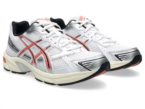 ASICS Gel-1130 White Desert Red alacsony szárú sneaker – termékfotó, oldalnézet