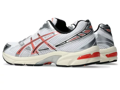 ASICS Gel-1130 White Desert Red alacsony szárú sneaker – termékfotó, oldalnézet