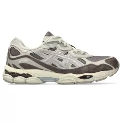 ASICS Gel-NYC Cocoa Powder Pure Silver sneaker – termékfotó, oldalnézet