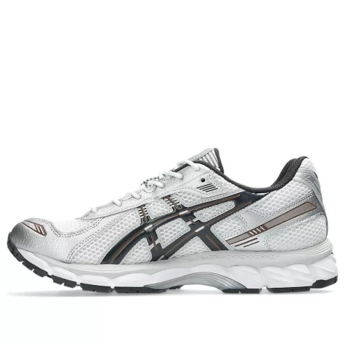 ASICS Gel-Kayano 12.1 White Graphite Grey Brown alacsony szárú sneaker – termékfotó, oldalnézet