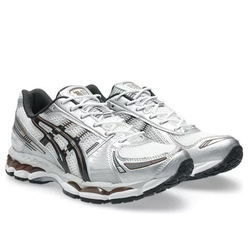 ASICS Gel-Kayano 12.1 White Graphite Grey Brown alacsony szárú sneaker – termékfotó, oldalnézet