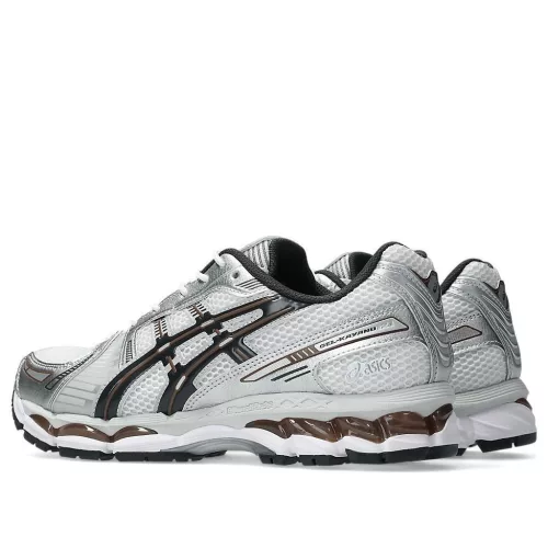 ASICS Gel-Kayano 12.1 White Graphite Grey Brown alacsony szárú sneaker – termékfotó, oldalnézet