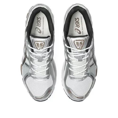 ASICS Gel-Kayano 12.1 White Graphite Grey Brown alacsony szárú sneaker – termékfotó, oldalnézet