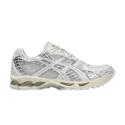 ASICS Gel-Nimbus 10.1 White Pure Silver alacsony szárú sneaker – termékfotó, oldalnézet