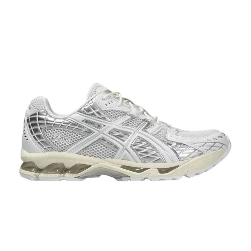ASICS Gel-Nimbus 10.1 White Pure Silver alacsony szárú sneaker – termékfotó, oldalnézet