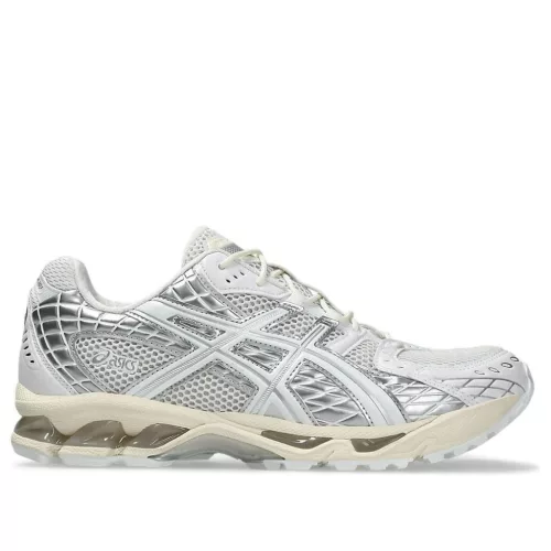 ASICS Gel-Nimbus 10.1 White Pure Silver alacsony szárú sneaker – termékfotó, oldalnézet