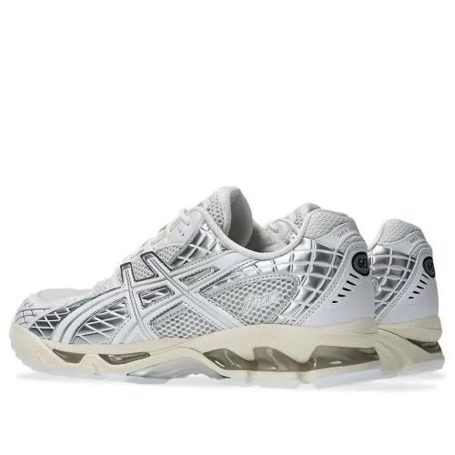 ASICS Gel-Nimbus 10.1 White Pure Silver alacsony szárú sneaker – termékfotó, oldalnézet
