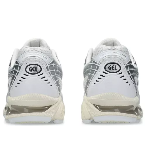 ASICS Gel-Nimbus 10.1 White Pure Silver alacsony szárú sneaker – termékfotó, oldalnézet
