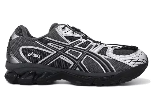 ASICS Gel Nimbus 10.1 x UNAFFECTED Grey Silver Black férfi alacsony szárú futócipő szürke