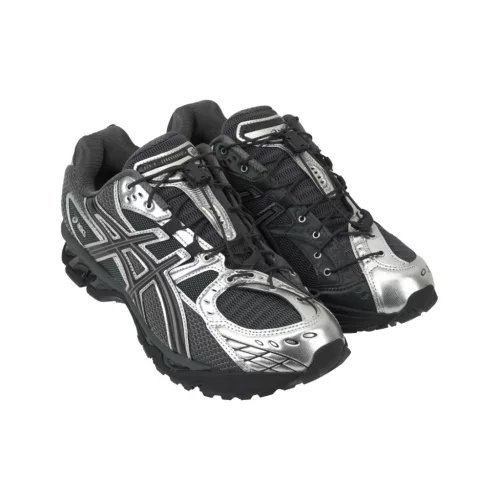 ASICS Gel Nimbus 10.1 x UNAFFECTED Grey Silver Black férfi alacsony szárú futócipő szürke