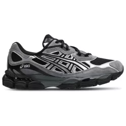 ASICS Gel-NYC Black Pure Silver Grey alacsony szárú sneaker – termékfotó, oldalnézet