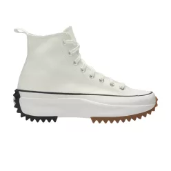 Converse Run Star Hike Hi White Black Gum magas szárú sneaker – termékfotó, oldalnézet