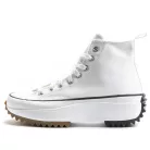 Converse Run Star Hike Hi White Black Gum magas szárú sneaker – termékfotó, oldalnézet