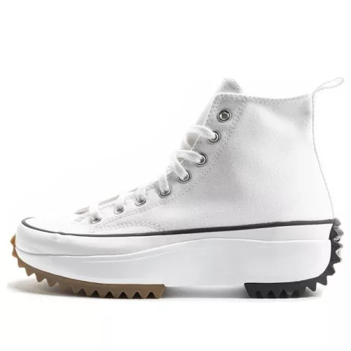 Converse Run Star Hike Hi White Black Gum magas szárú sneaker – termékfotó, oldalnézet