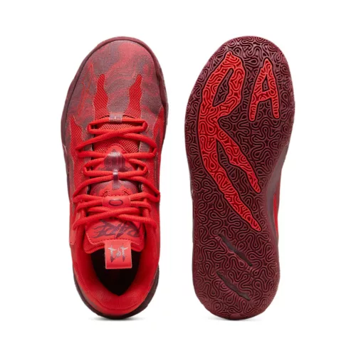 Puma LaMelo Ball MB.03 Lo TB Team Regal Red alacsony szárú sneaker – termékfotó, oldalnézet