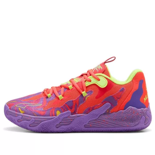 Puma LaMelo Ball MB.03 Lo Lava alacsony szárú sneaker – termékfotó, oldalnézet