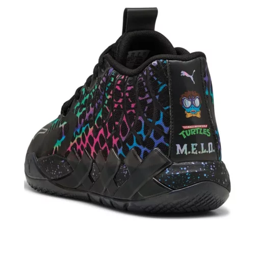 Puma LaMelo Ball MB.01 Teenage Mutant Ninja Turtles Baxter Stockman alacsony szárú sneaker – termékfotó, oldalnézet