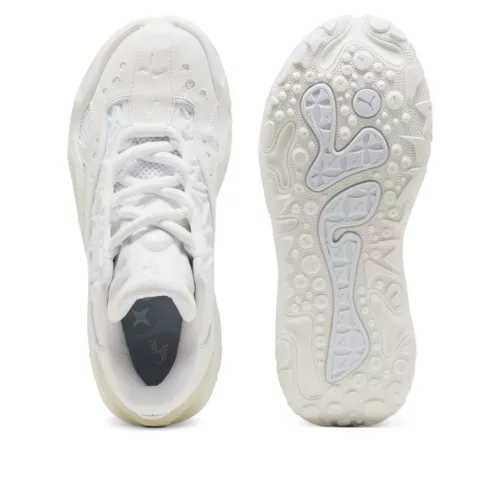 Puma LaMelo Ball LaFrancé RNR Triple White alacsony szárú sneaker – termékfotó, oldalnézet