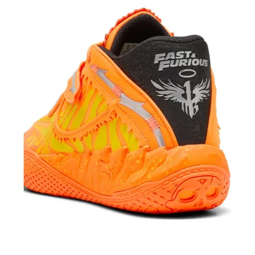Fast & Furious x Puma MB.05 'Orange' férfi alacsony szárú utcai sneaker narancssárga