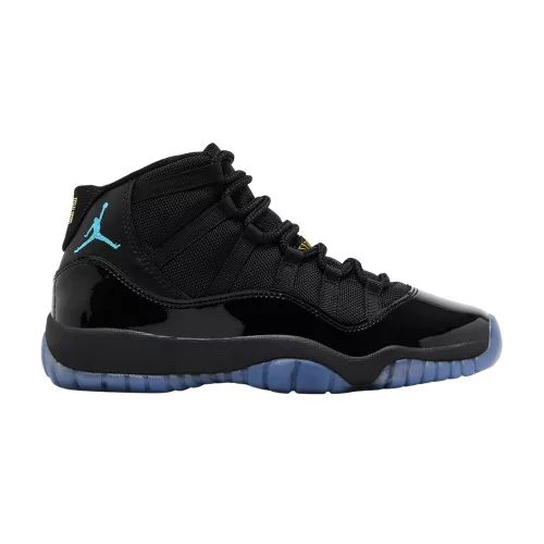 Jordan 11 Retro Gamma Blue (2025) alacsony szárú sneaker – termékfotó, oldalnézet
