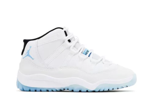 Jordan 11 Retro Legend Blue (2024) (PS) magas szárú sneaker – termékfotó, oldalnézet