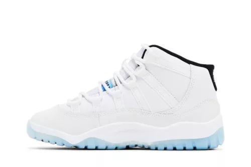 Jordan 11 Retro Legend Blue (2024) (PS) magas szárú sneaker – termékfotó, oldalnézet