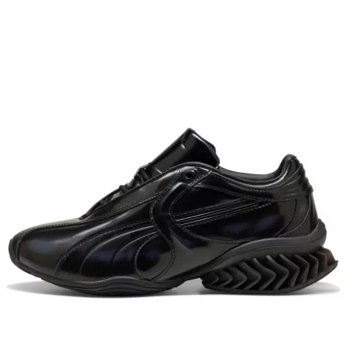 J.L-A.L x Cell Geo 1 Midnight Puma Black New Navy férfi alacsony szárú utcai sneaker fekete