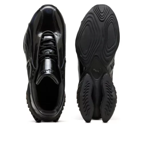 J.L-A.L x Cell Geo 1 Midnight Puma Black New Navy férfi alacsony szárú utcai sneaker fekete