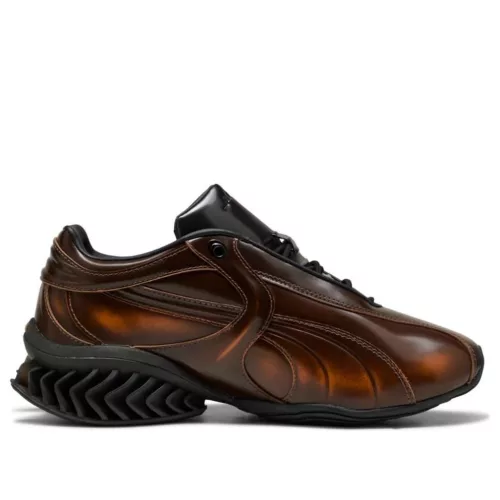 J.L-A.L x Puma Cell Geo 1 Umbre 'Cocoa Bean Black' férfi alacsony szárú utcai sneaker fekete