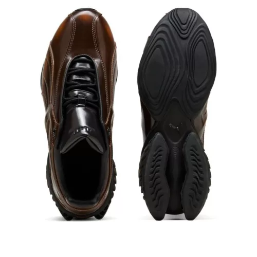 J.L-A.L x Puma Cell Geo 1 Umbre 'Cocoa Bean Black' férfi alacsony szárú utcai sneaker fekete