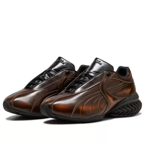 J.L-A.L x Puma Cell Geo 1 Umbre 'Cocoa Bean Black' férfi alacsony szárú utcai sneaker fekete