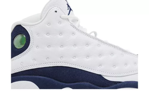 Jordan 13 Retro Midnight Navy férfi magas szárú kosárlabdacipő fehér sötétkék világosbarna